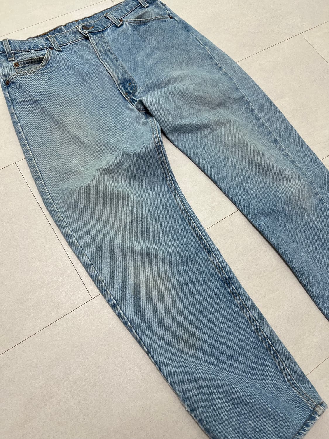 빈티지 리바이스 505 오렌지탭 연청 Made in USA 상품이미지3