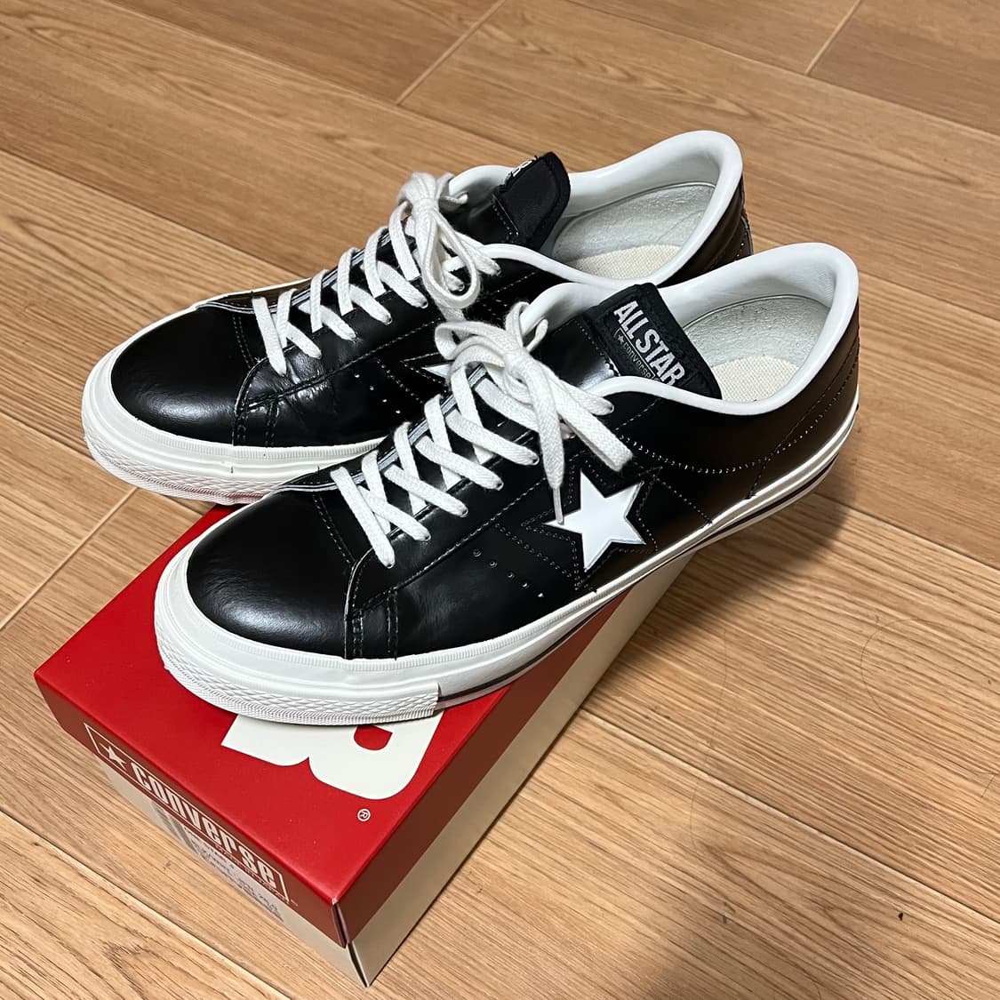 컨버스재팬 원스타J 레더 9.5 size 상품이미지1