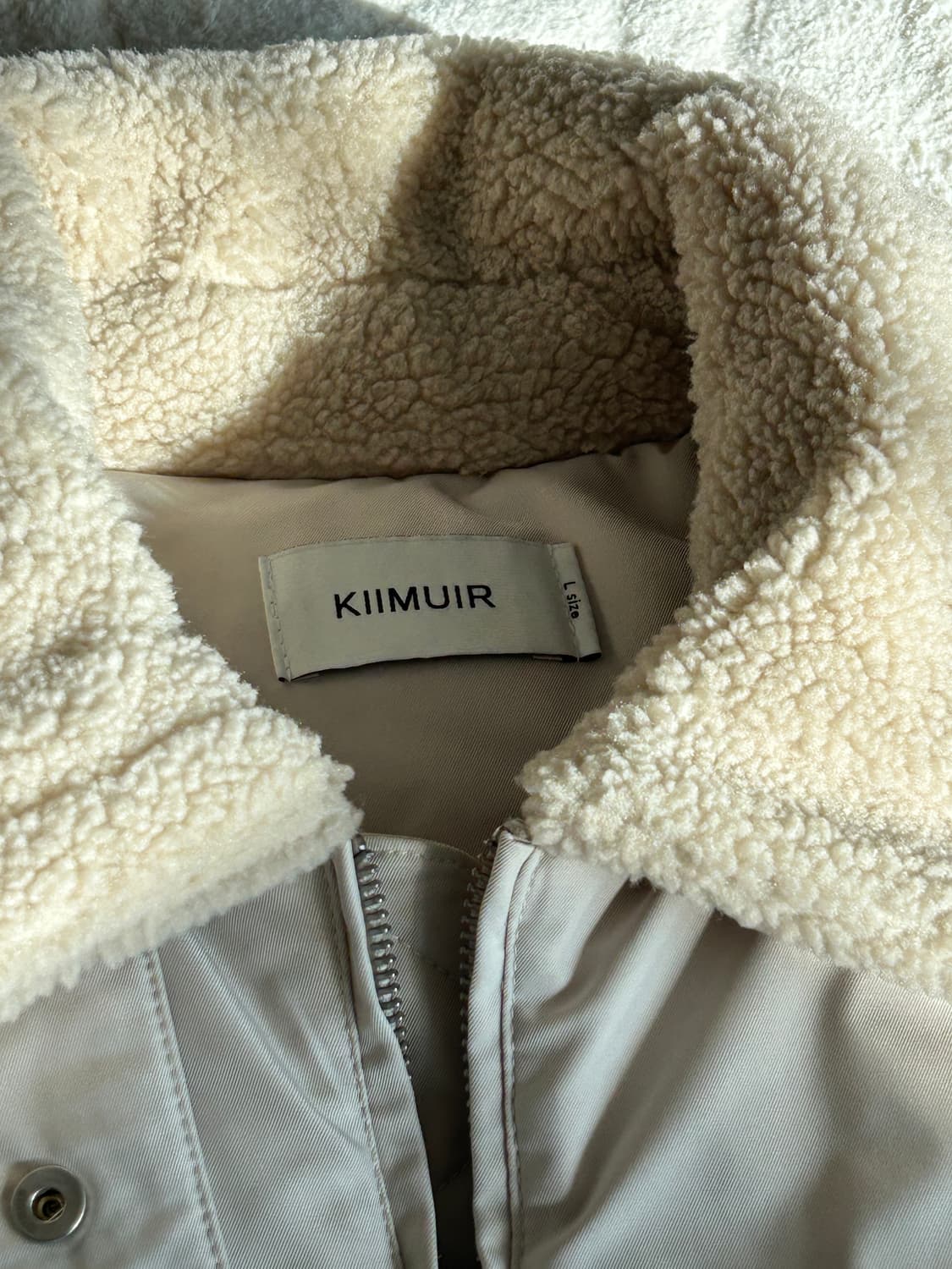 L 키뮤어 보아털 숏패딩 상품이미지3