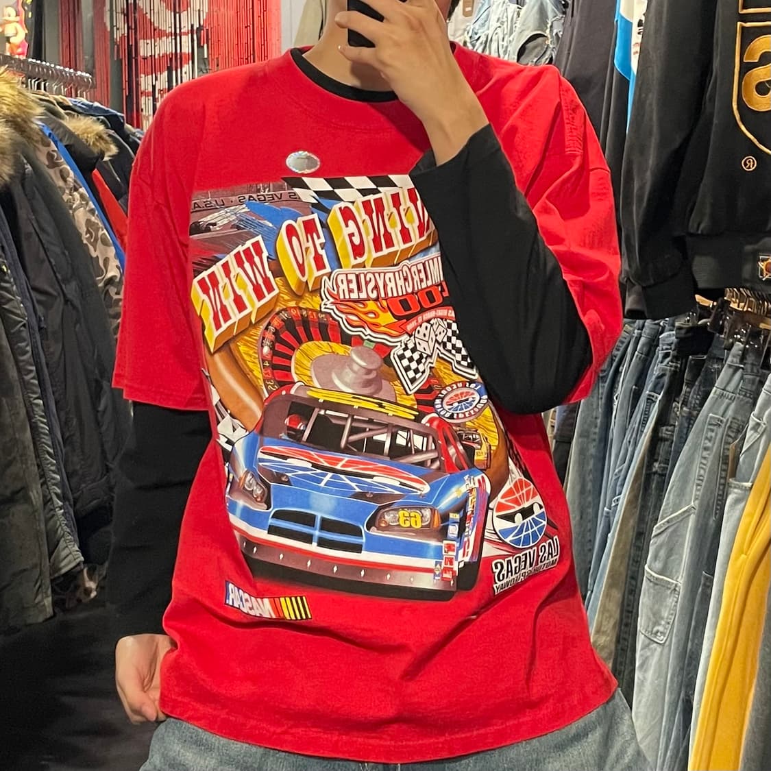 [IM] 나스카 레드 반팔 상품이미지1