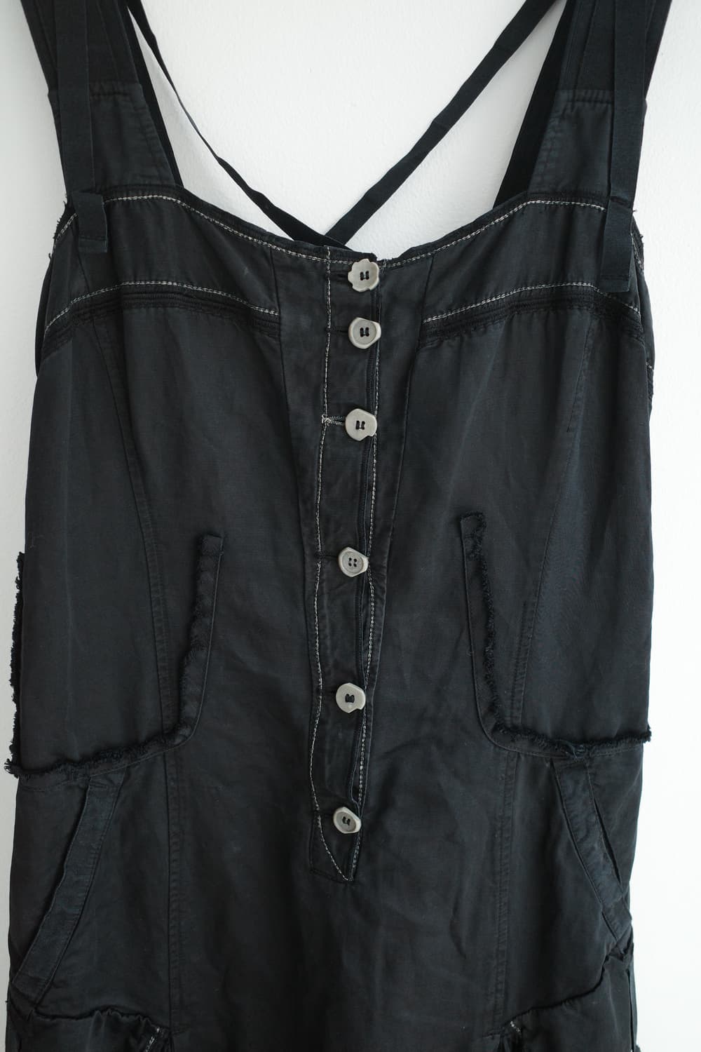 Frill cross strap dress 상품이미지7