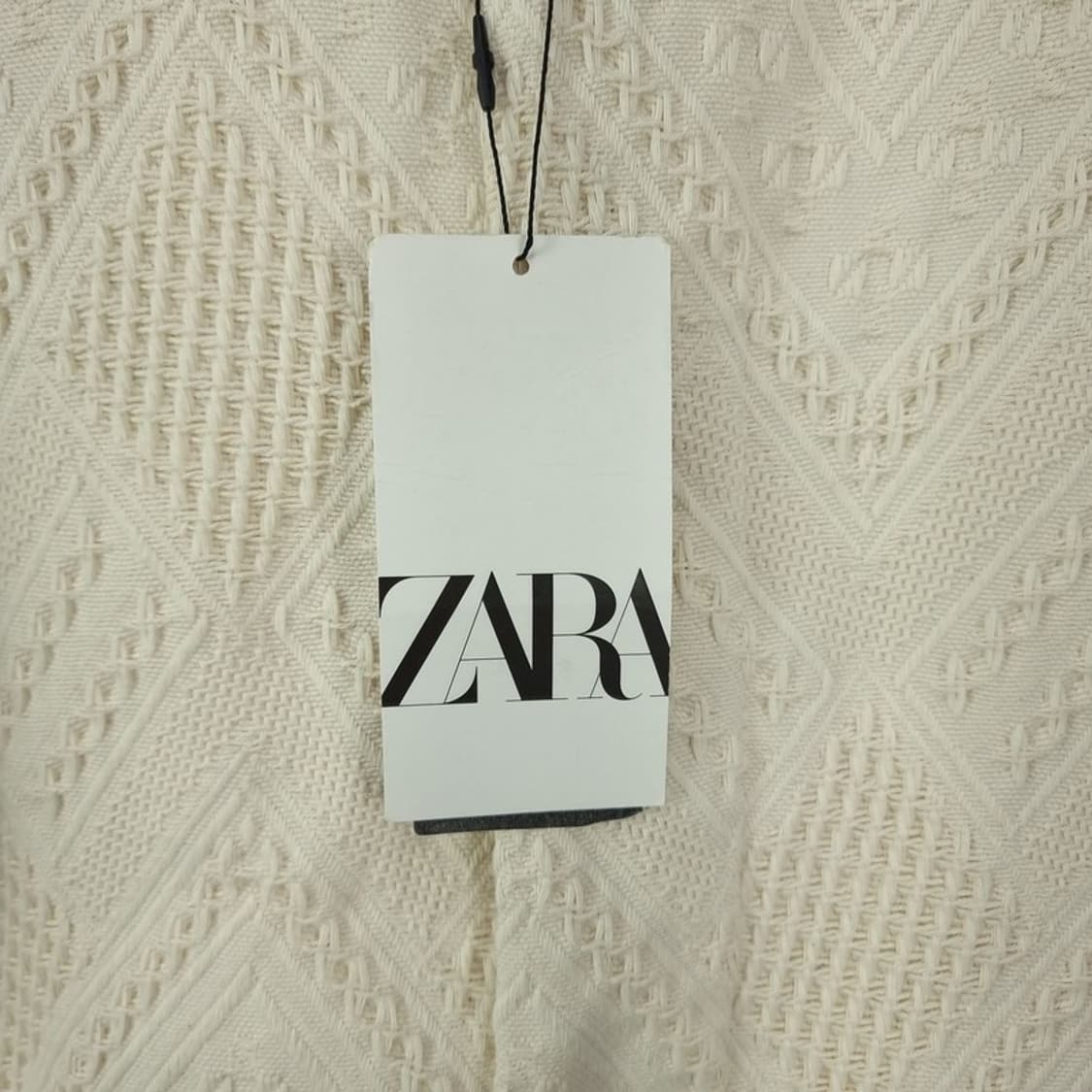 [자라](새상품) 에스닉 패턴 코튼 자켓 아이보리 M19027 상품이미지6