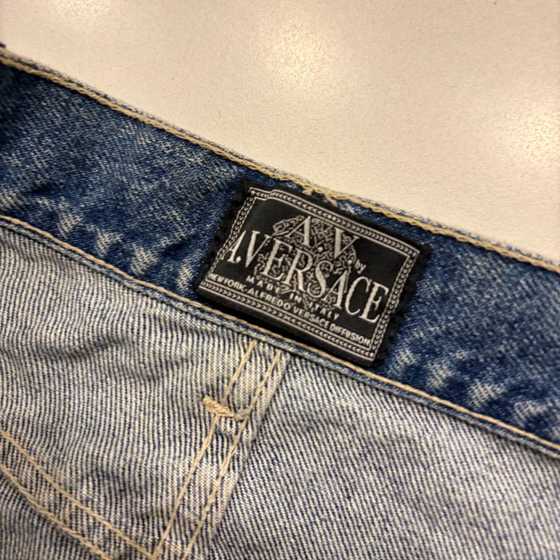[32] A. 베르사체 빈티지 청바지 데님 팬츠 D422 상품이미지7