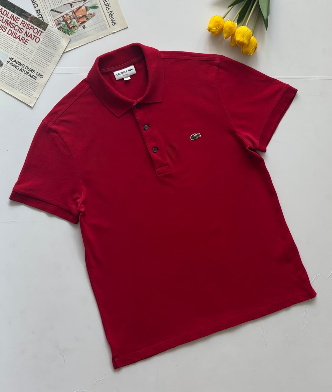 Lacoste 라코스테 PK 레드 카라티  상품이미지1