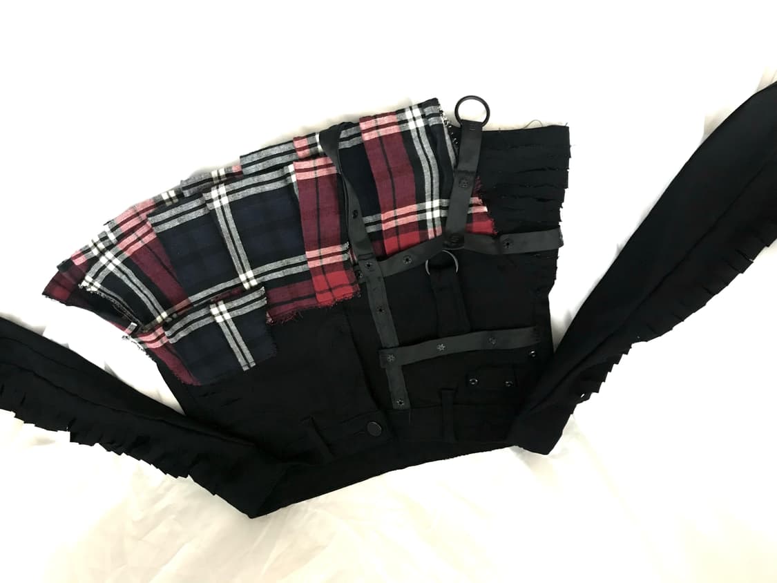 Red school punk B-ear set 🏫🎸 상품이미지7
