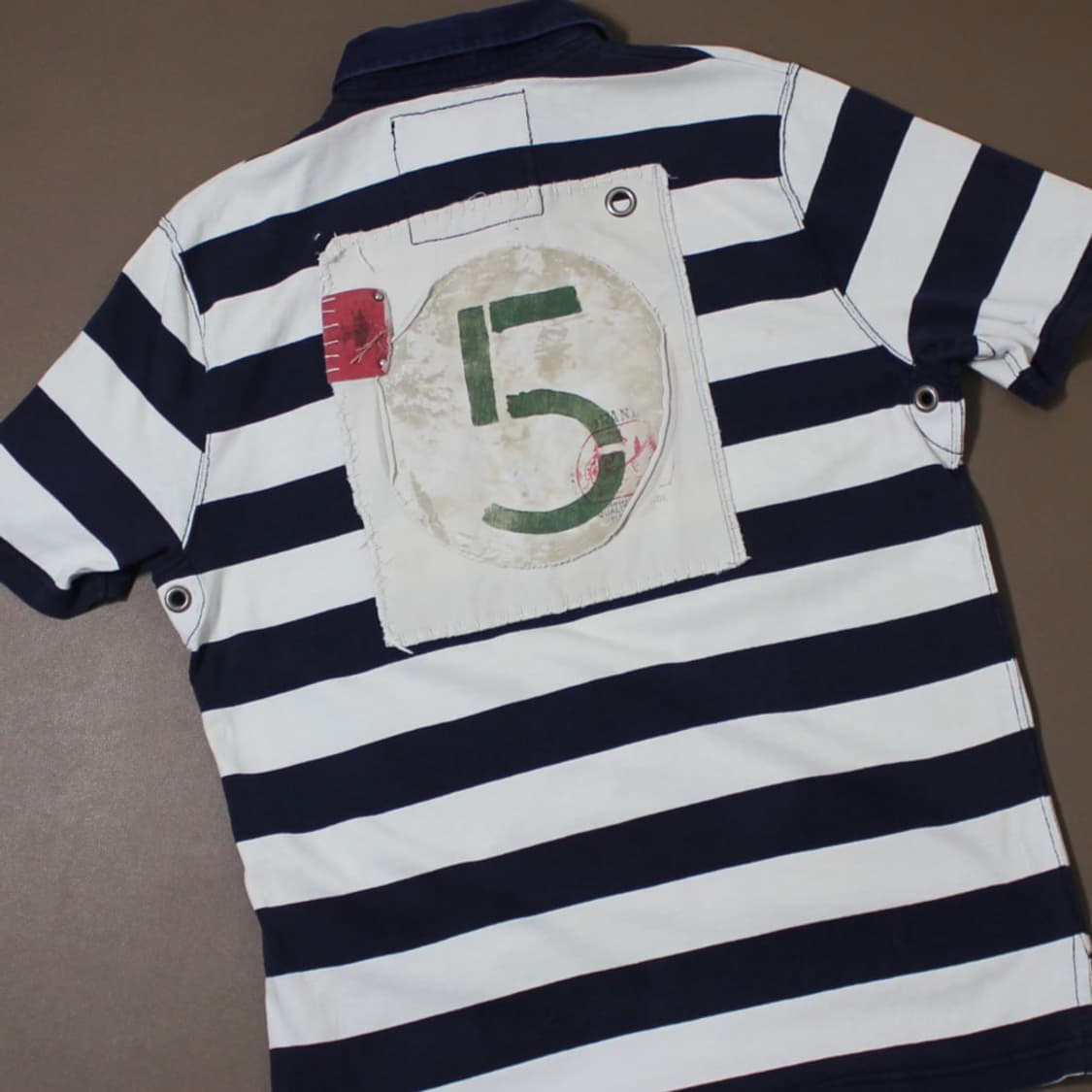 Polo 폴로 랄프로렌 스트라이프 커스텀핏 반팔 PK 상품이미지2