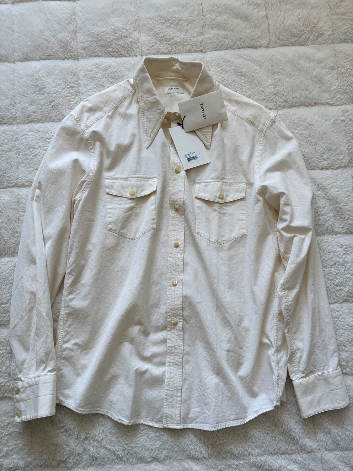 (새상품) 르메르 웨스턴 셔츠 50 상품이미지1