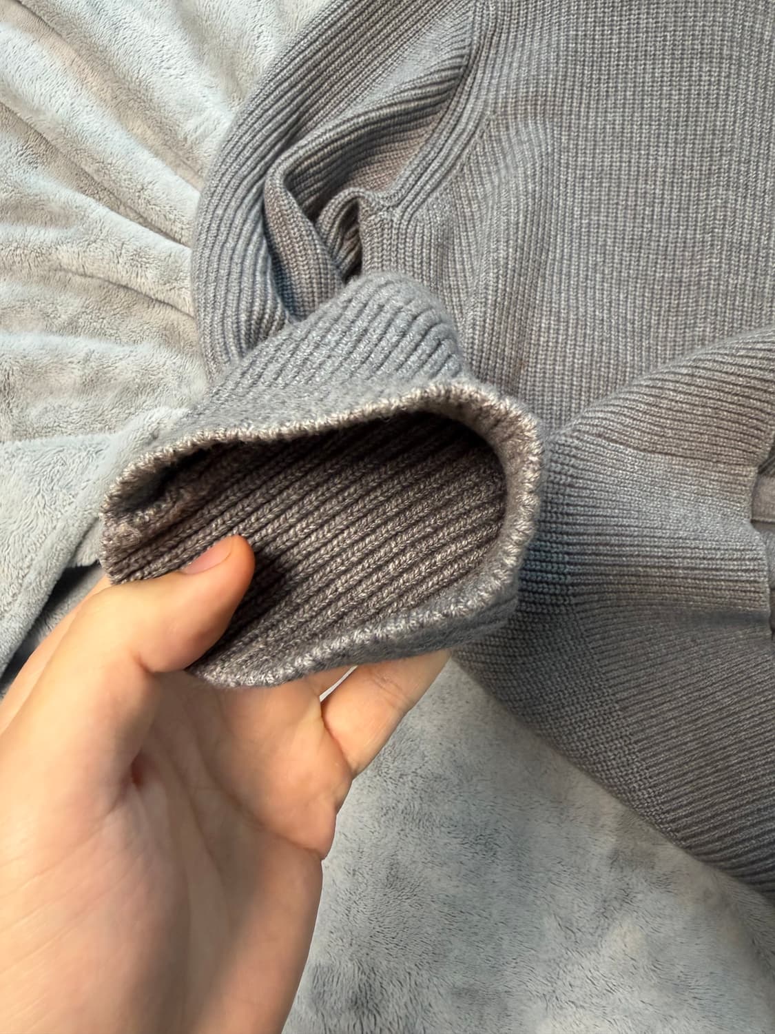 유니클로 c 니트 집업 상품이미지3