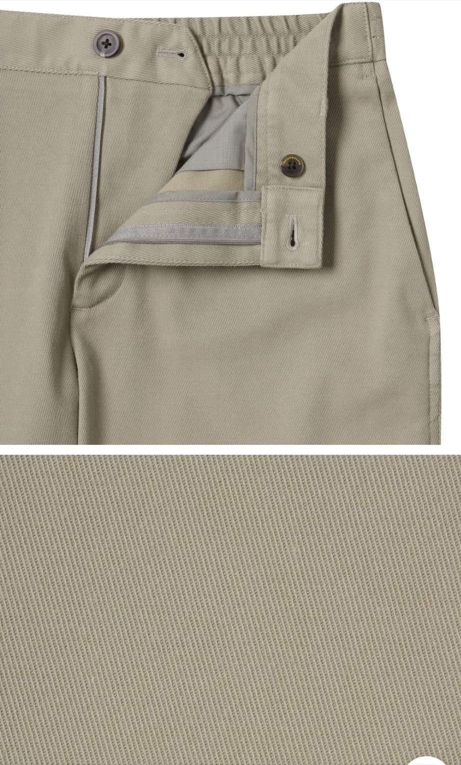 커스텀멜로우 베이지 코튼 팬츠 31(80) 상품이미지9