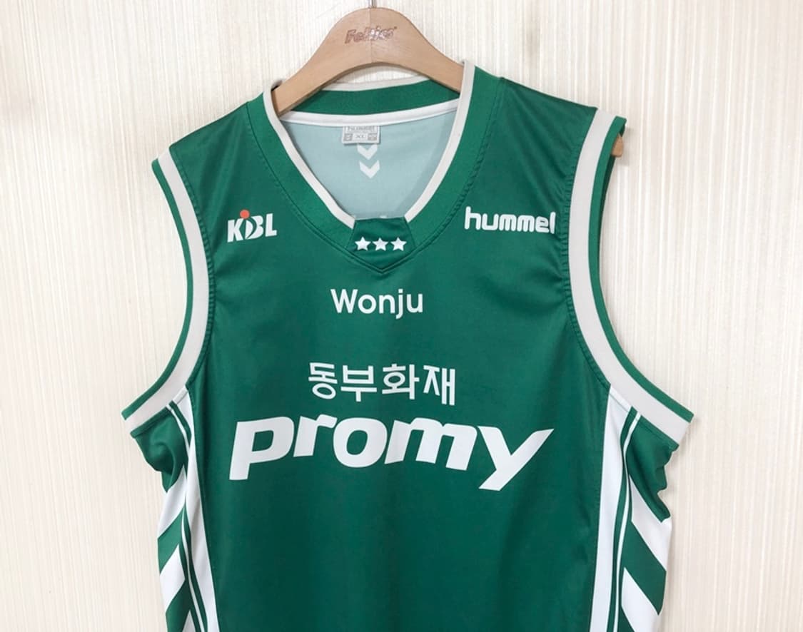   KBL 험멜 원주 동부화재(DB)프로미 유니폼/져지 XL 상품이미지6