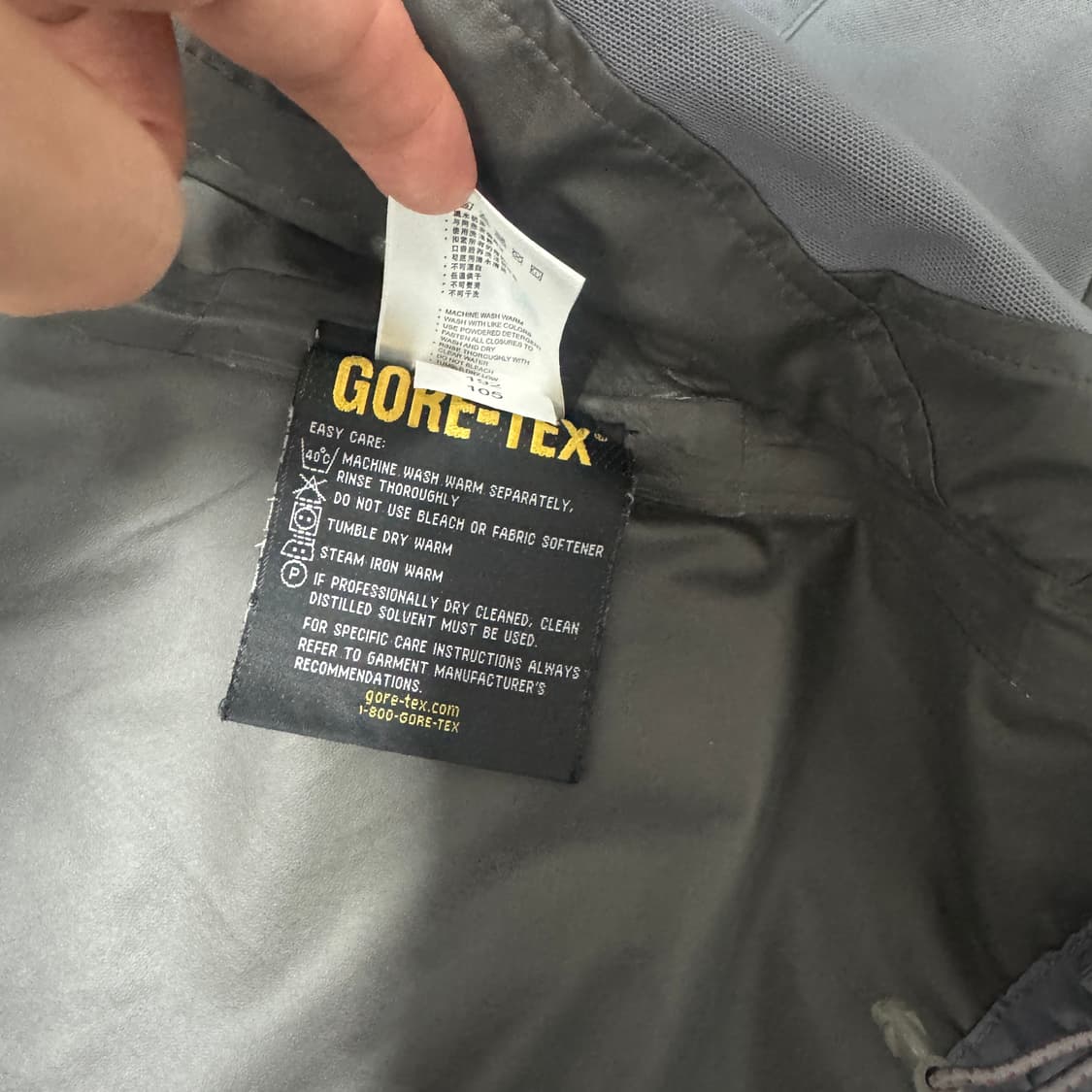 네파 고어텍스 바람막이 105사이즈 상품이미지6