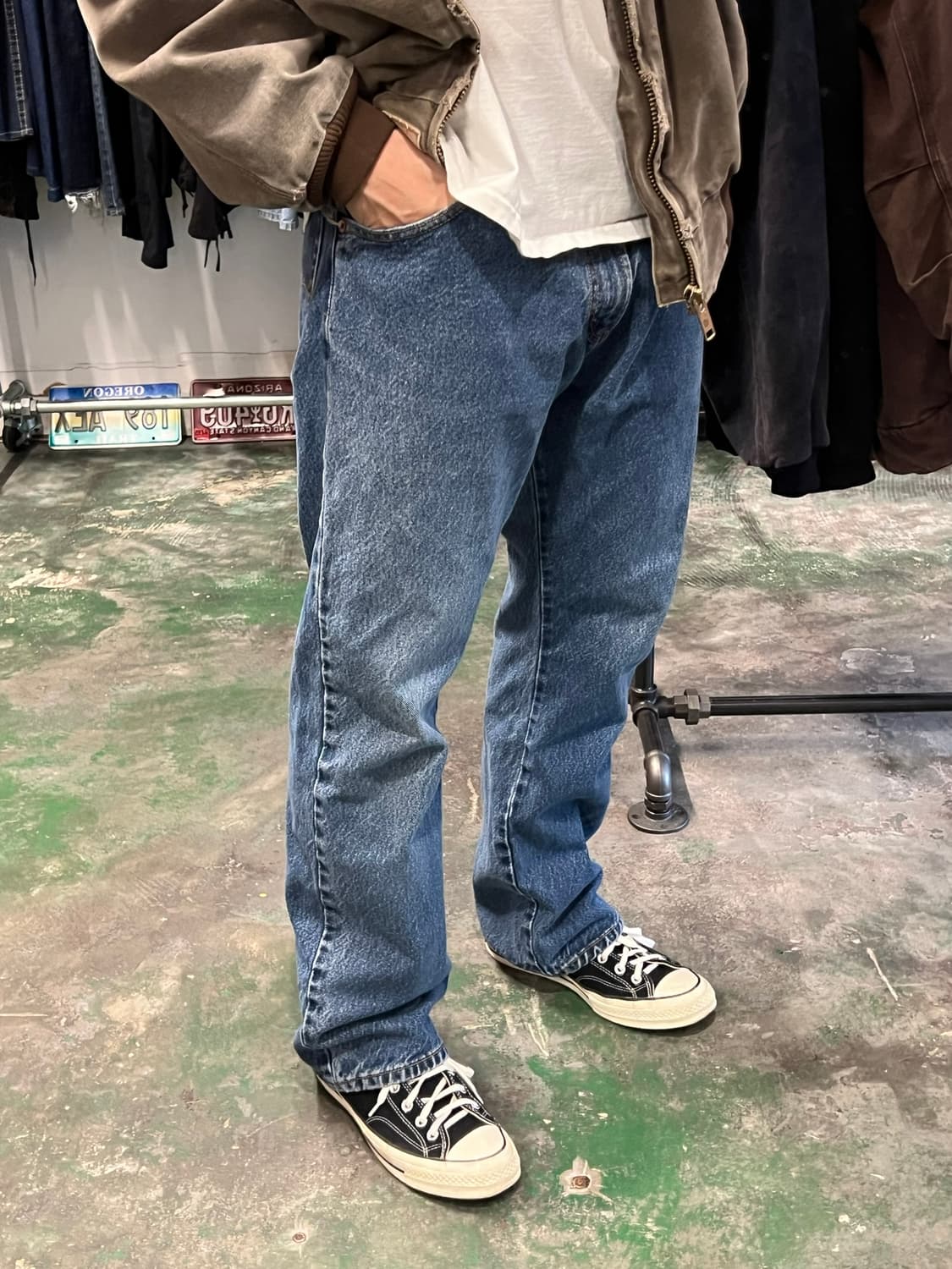 [36x32] 리바이스 517 부츠컷 플레어 데님 팬츠 상품이미지2