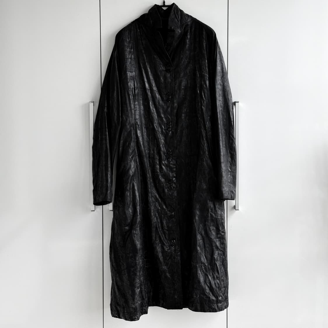 waxed silk coat 상품이미지1