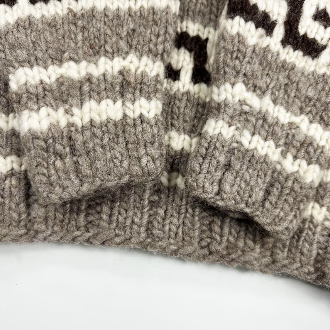 VTG 빈티지 캐나다 핸드메이드 코위찬 니트 (M) 상품이미지5