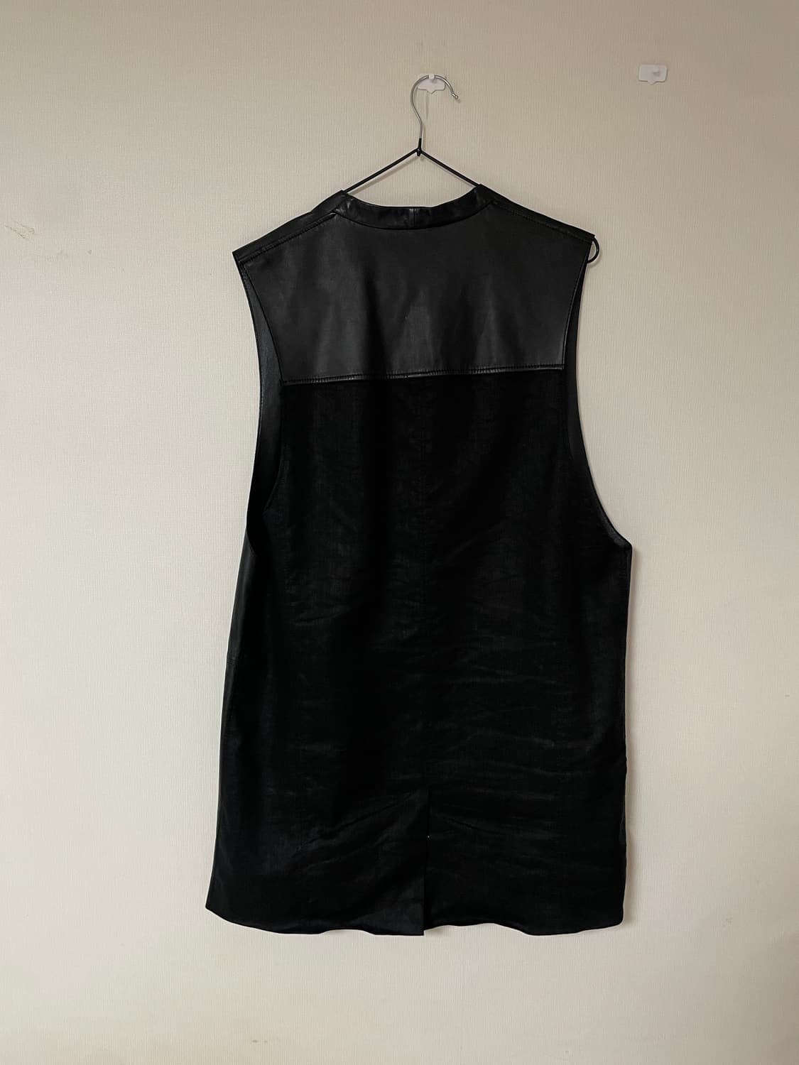 헬무트 랭 레더 베스트 M 상품이미지5