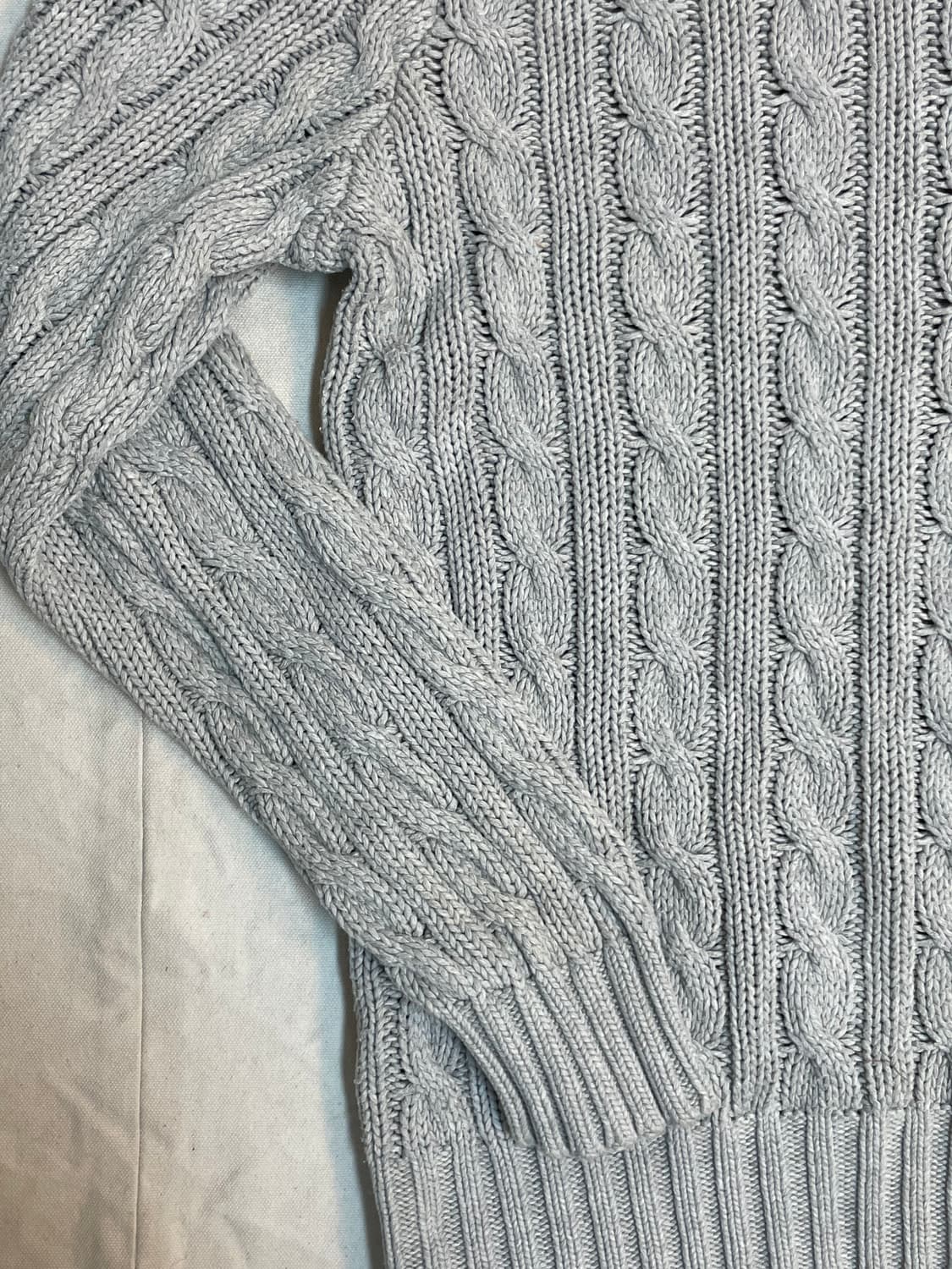 폴로 코튼 케이블니트 상품이미지10