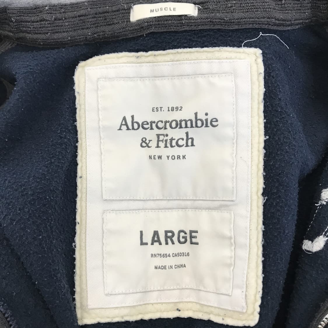 아베크롬비 Y2K 빈티지 후드집업 [L] 상품이미지4