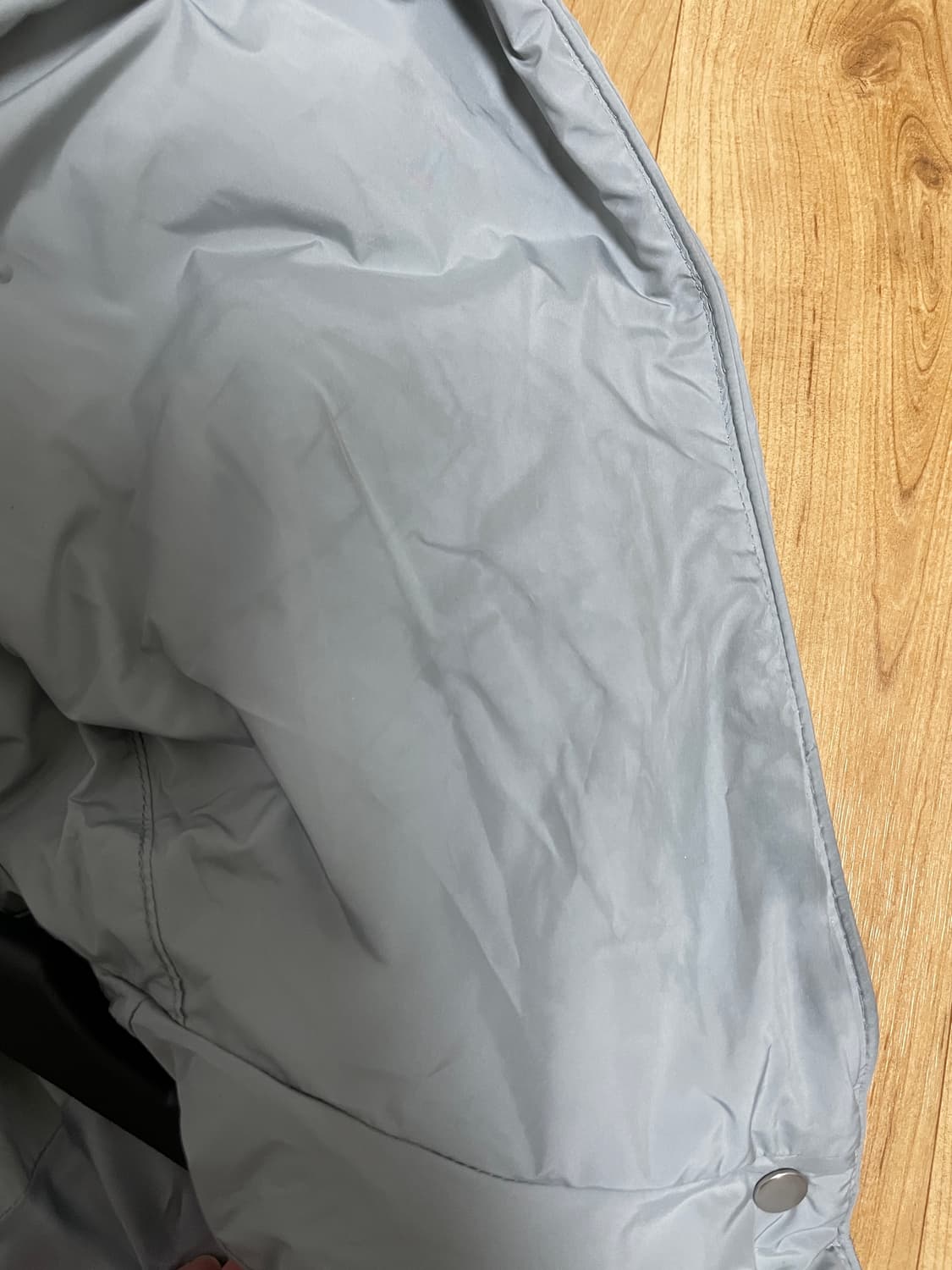 하시에 패딩 헤비 덤플링 다운 블루그레이 S 상품이미지10