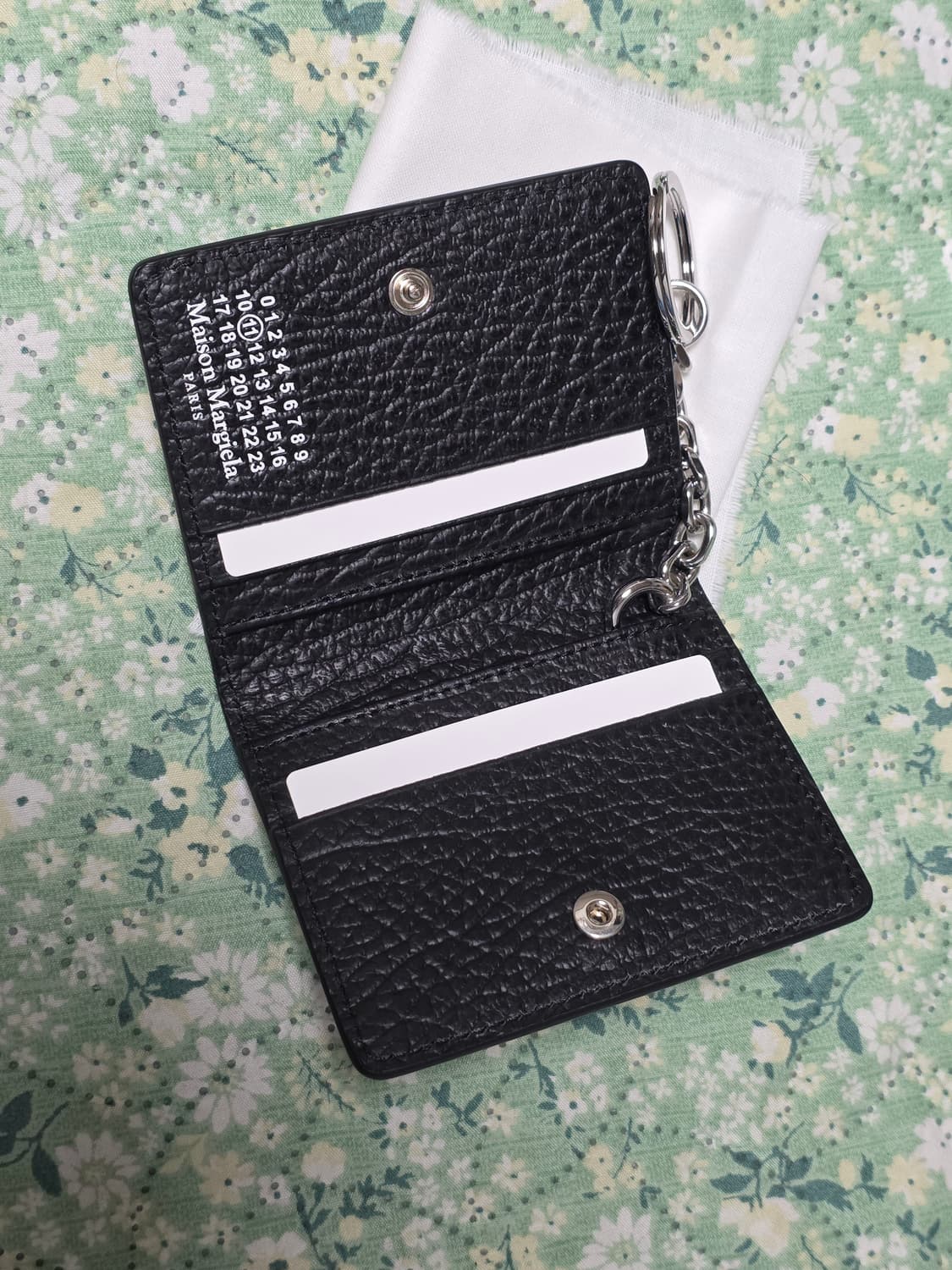 [OS] 마르지엘라 키링 카드 지갑 블랙 상품이미지2