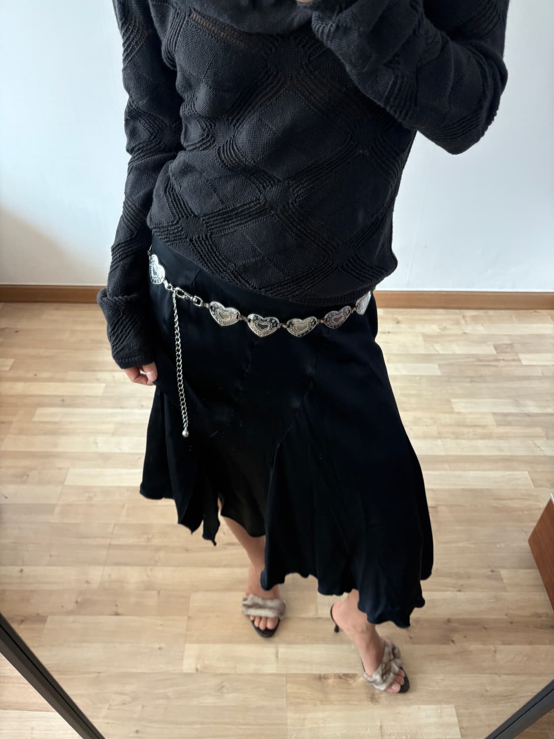 빈티지 하트 벨트  상품이미지5