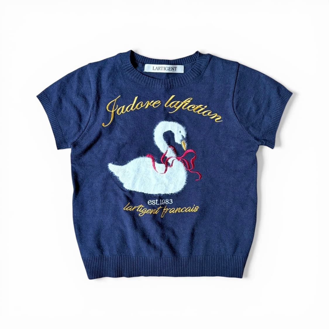 라티젠 스완 니트 네이비 상품이미지5