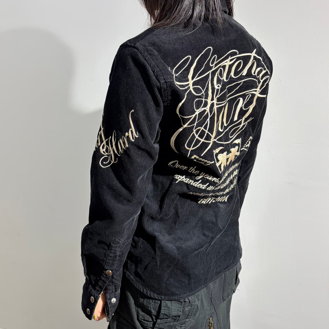 gotcha 웨스턴 코듀로이 셔츠 상품이미지1