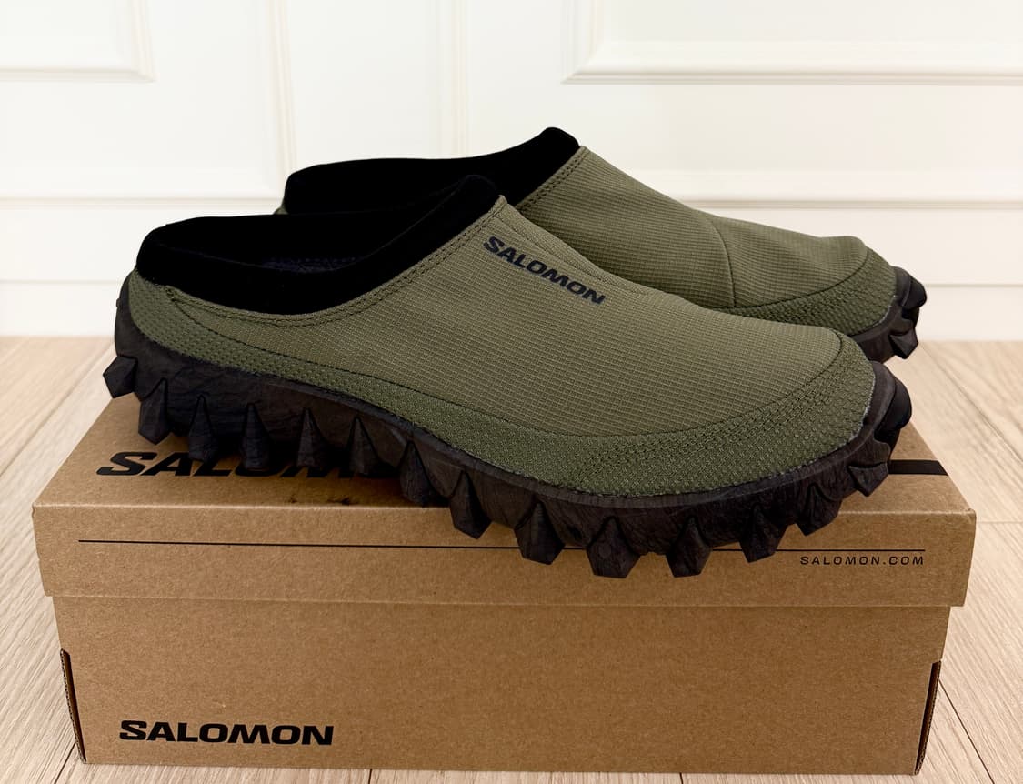 (255)(새상품)살로몬 스노우 클로그 딥 그린 방한화 상품이미지3