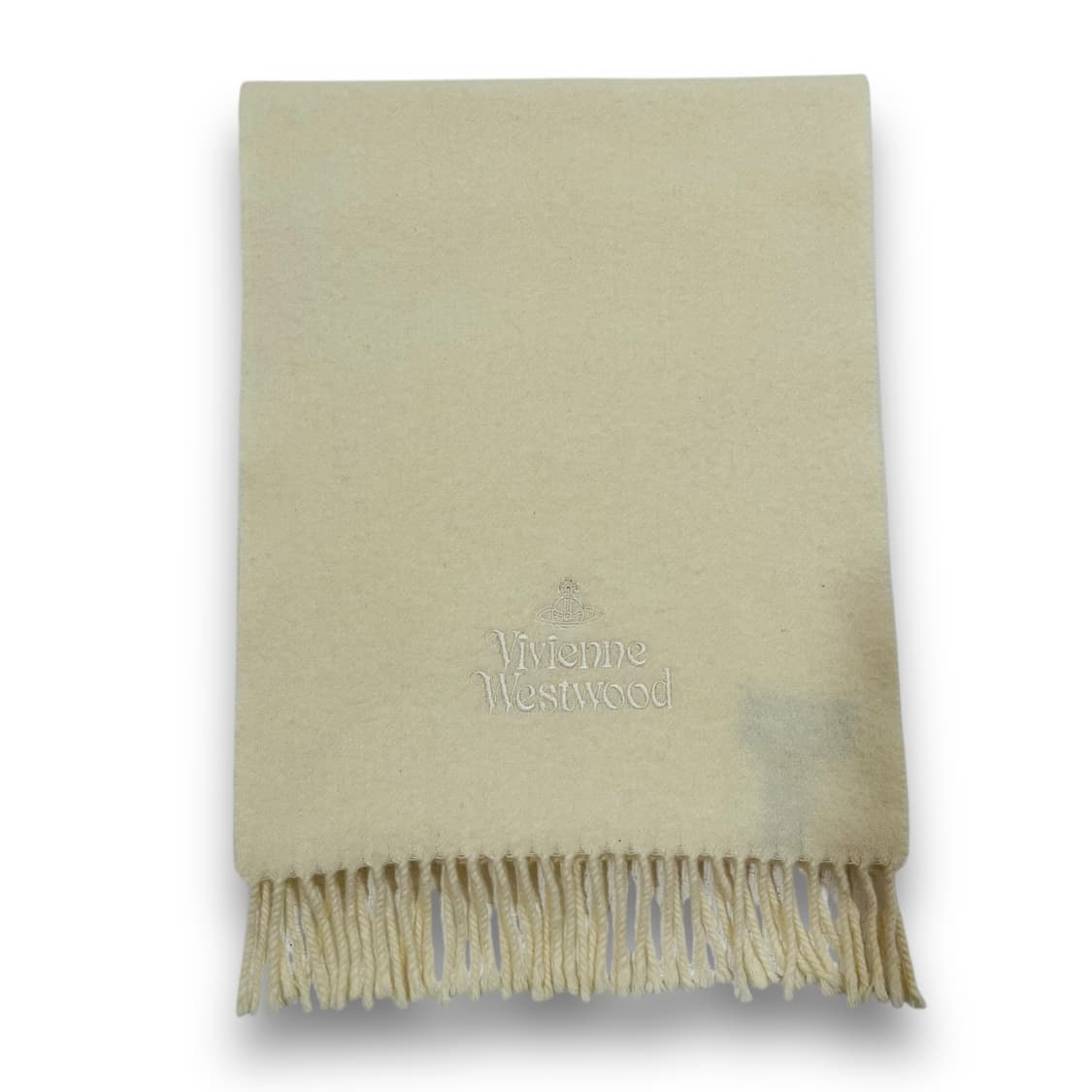 비비안 웨스트우드 ORB 아이보리 빈티지 머플러 상품이미지2