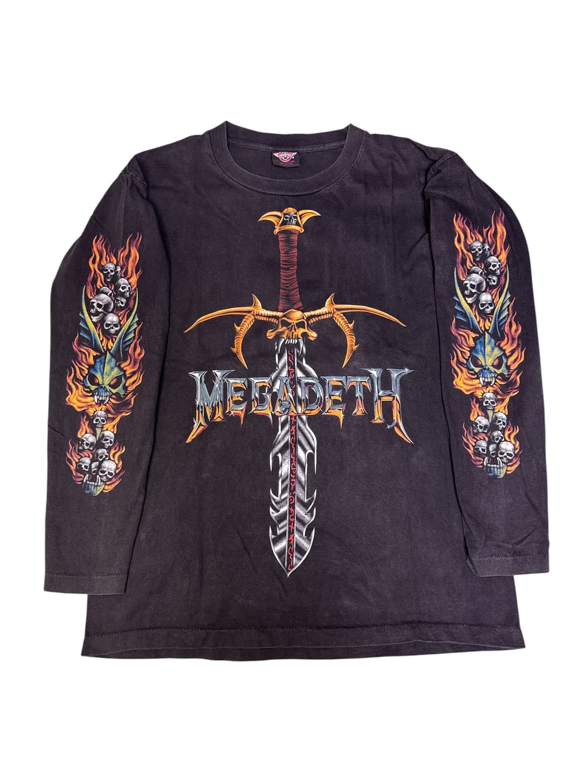 빈티지 00s 메가데스 MEGADETH 부틀렉 롱슬리브 L 상품이미지2