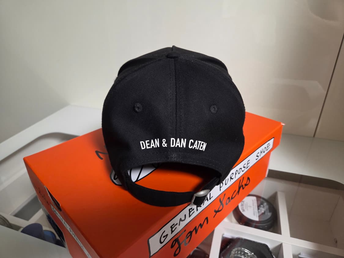 디스퀘어드 ICON 로고 프린티드 볼캡 블랙 상품이미지3