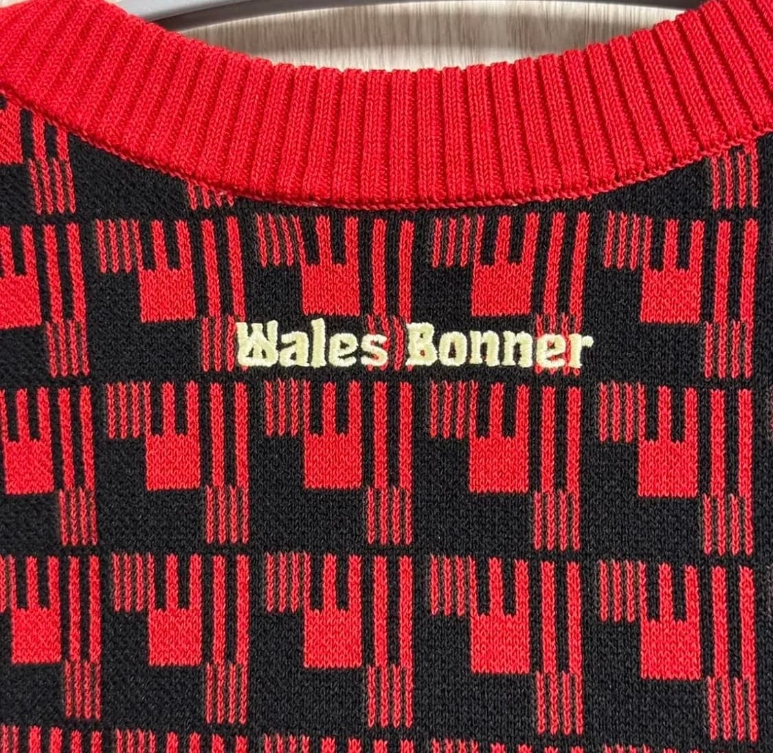 Wales Bonner X Adidas 니트 베스트 L 상품이미지3