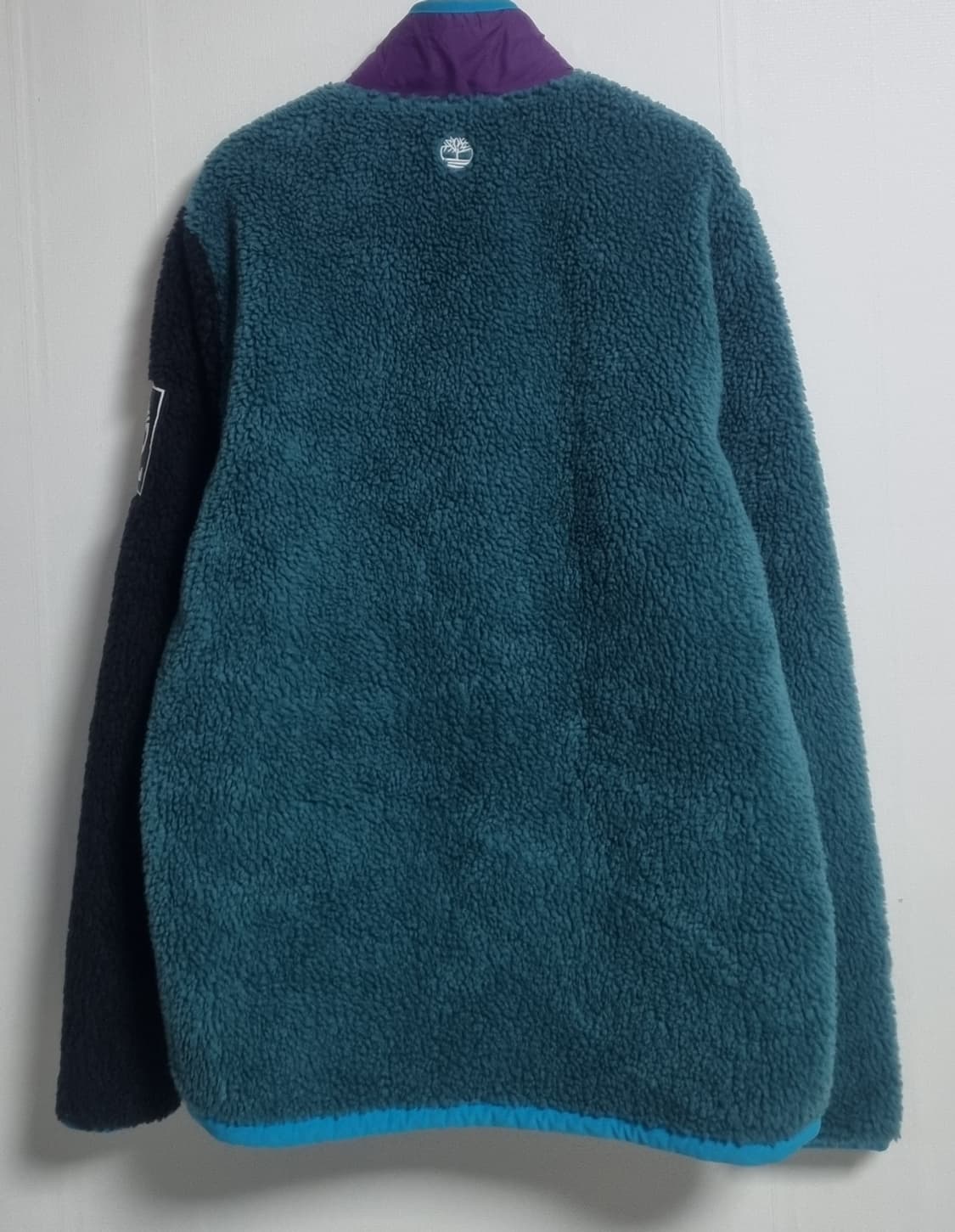 오버핏 S ) 팀버랜드 멀티컬러 플리스 후리스 집업 상품이미지2