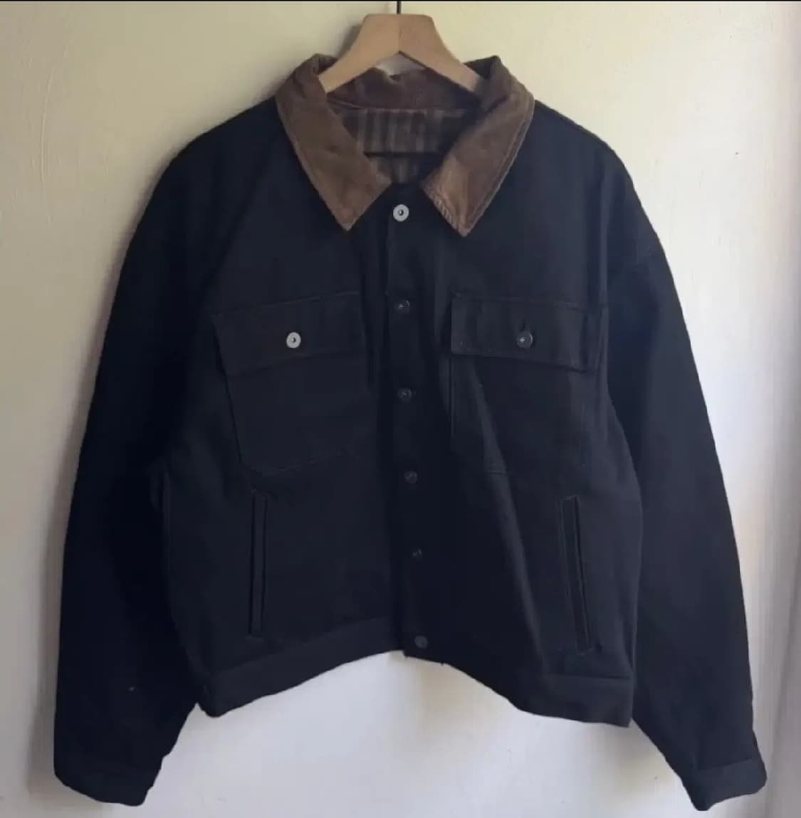 Yeezy 시즌 6 샘플 블랙 s 데님자켓 상품이미지1