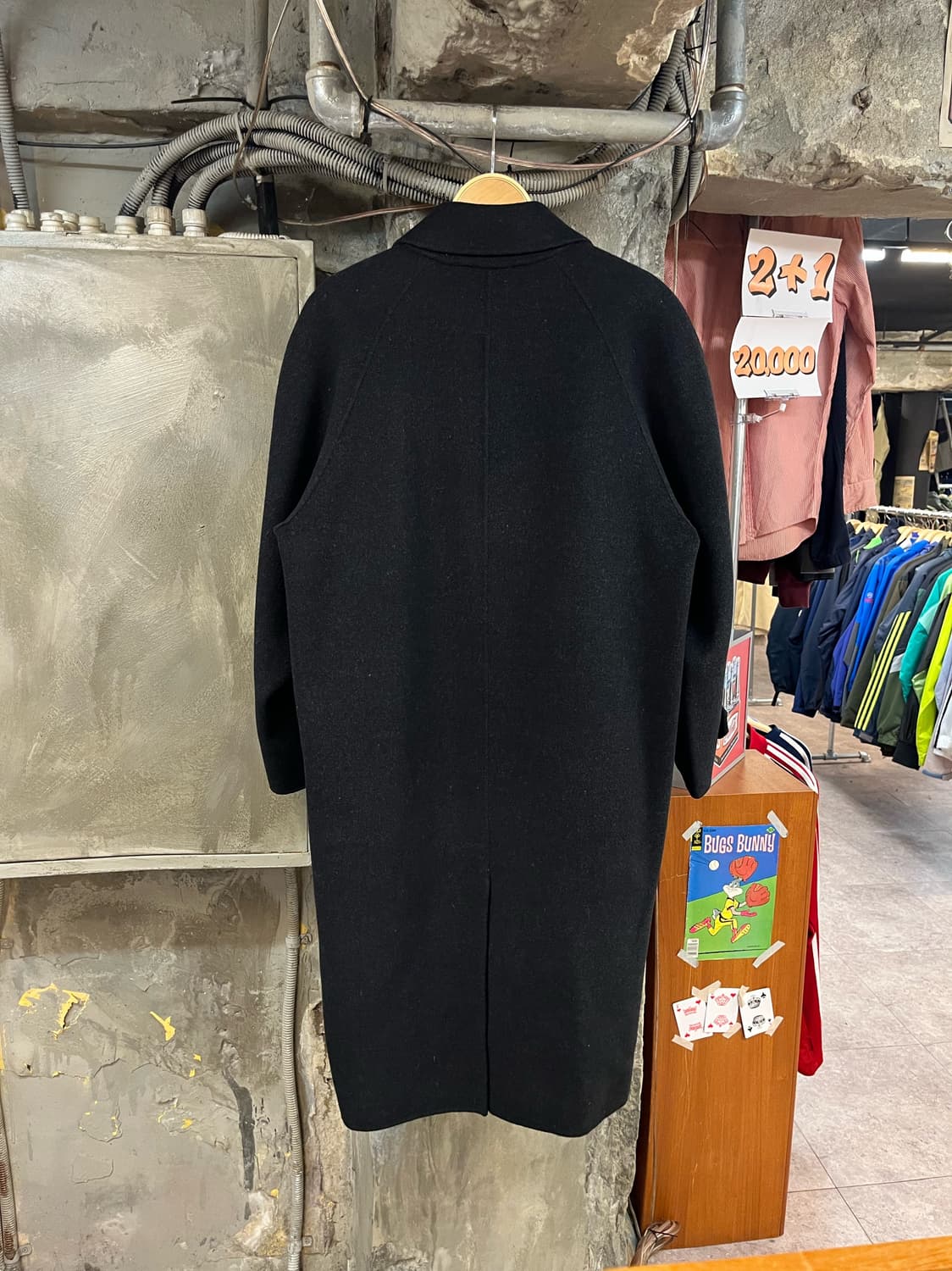 올레그 카시니 캐시미어 롱코트 블랙 #csz3035 상품이미지2