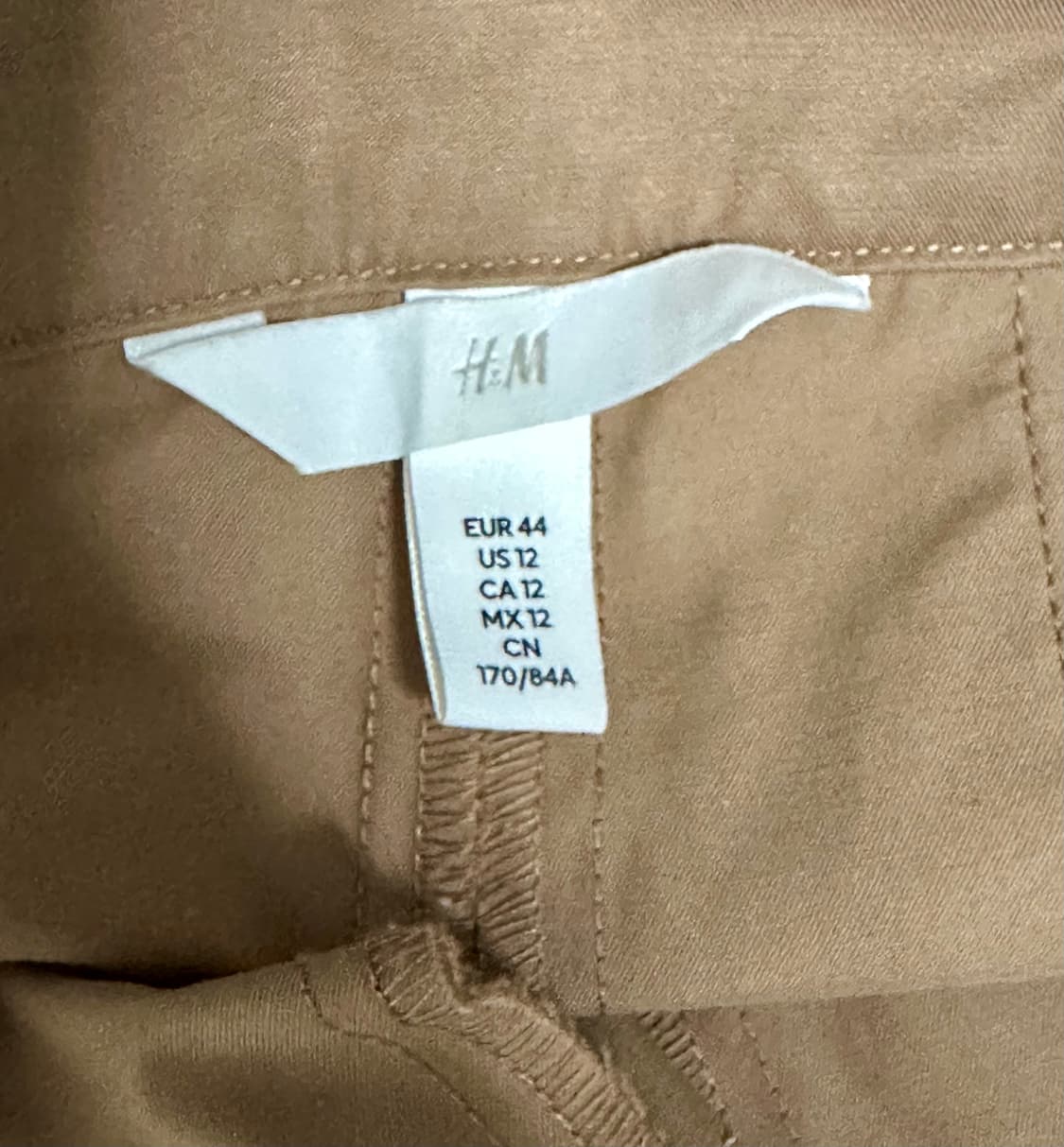 H&M 흐앤므 플리츠 스커트 진베이지 44 상품이미지3