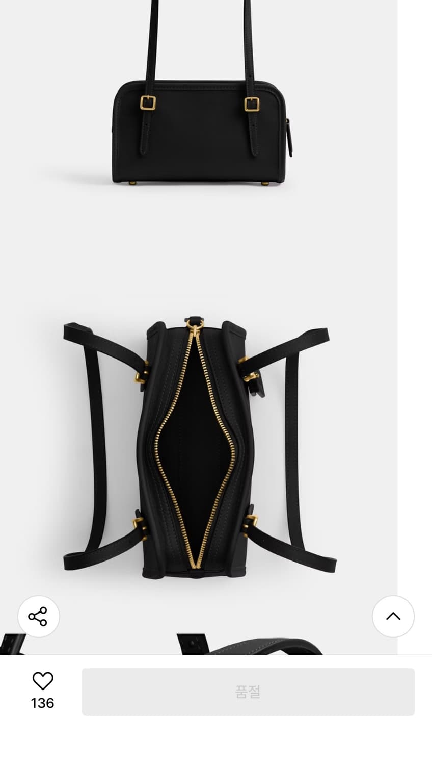 코치 스윙 집 백 20 블랙 CAM45 상품이미지4