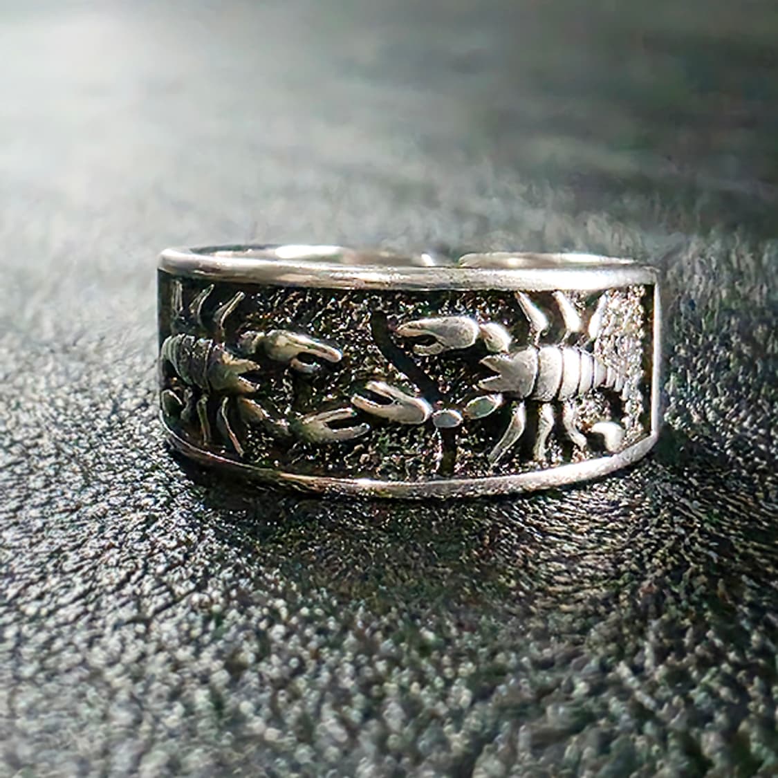 Iskhar 실버 남자 엔틱 빈티지 명품 고딕 전갈 반지 상품이미지3