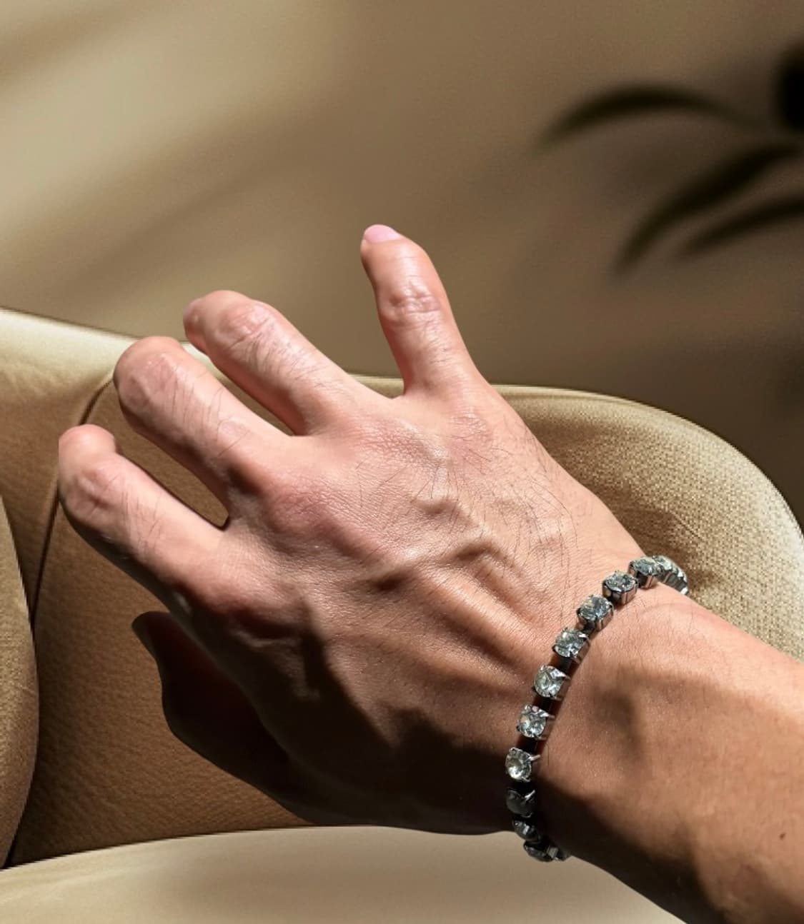 생로랑 크리스탈 테니스 팔찌 상품이미지4