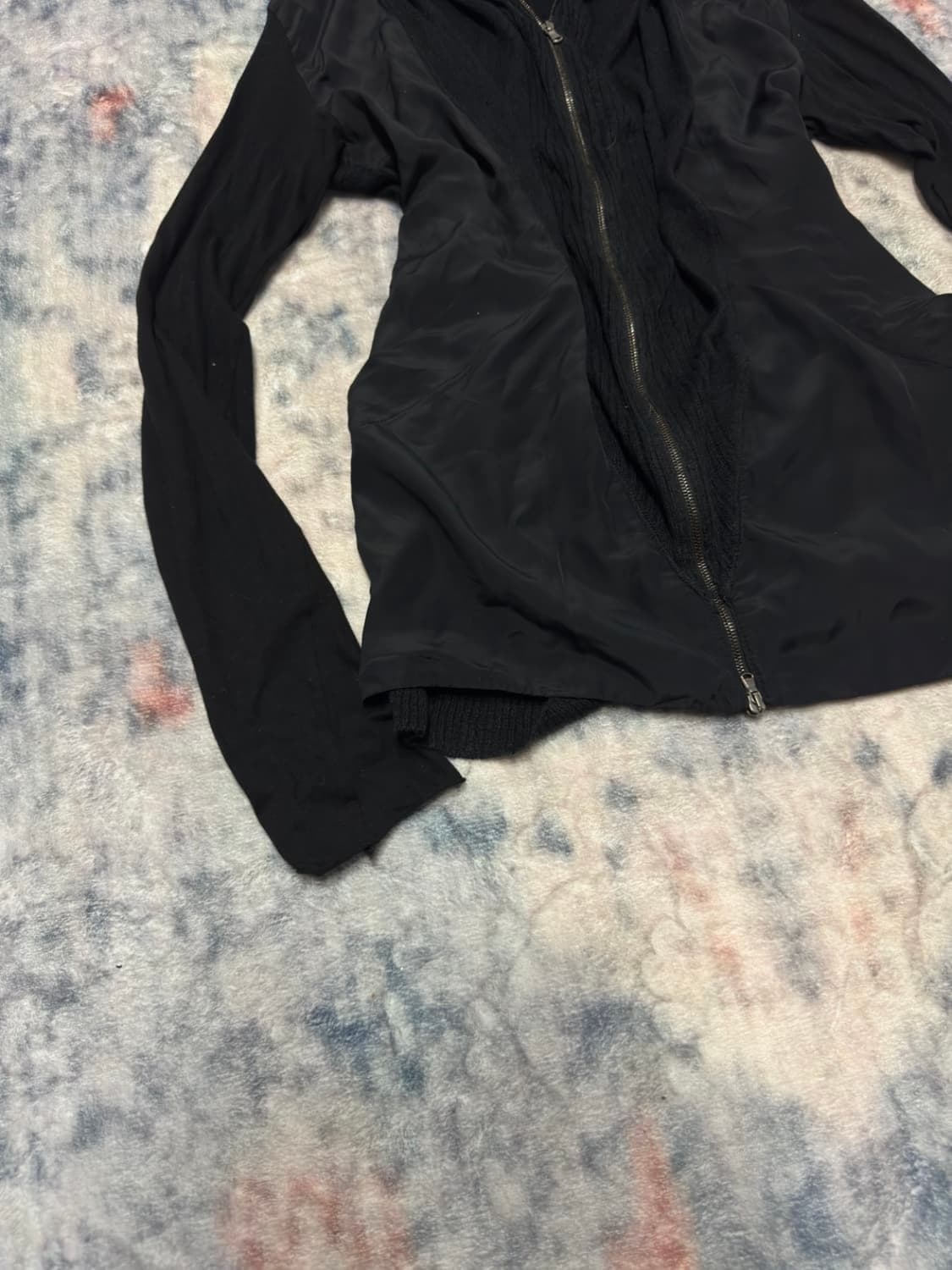 릭 오웬스 일라리아 니스트리 아카이브 믹스 풀 집업 자켓 상품이미지5