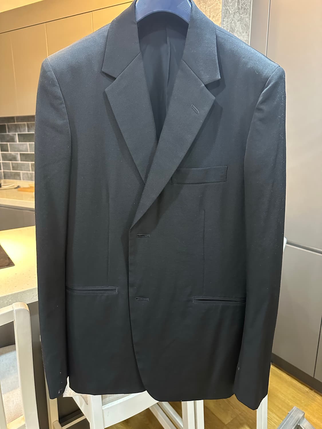 요지 야마모토 린넨 수트 자켓 사이즈 2 바지 3 상품이미지2