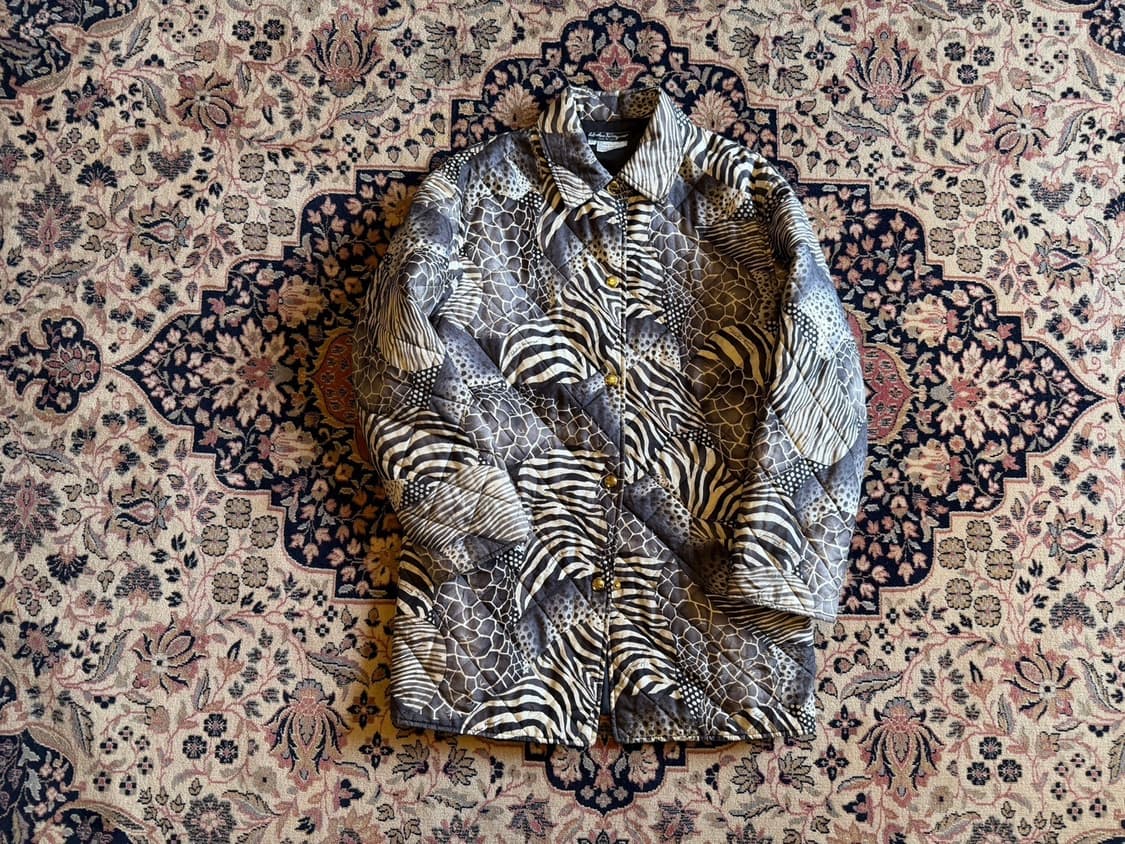 살바토레 페라가모 퀼팅 자켓 66~77 상품이미지1