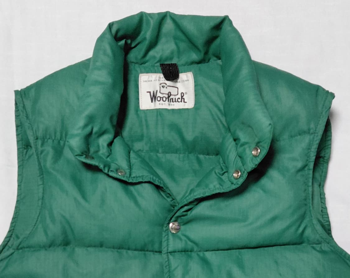 [정품] 울리치(Woolrich) 구스다운 베스트  (70-80s) 상품이미지2