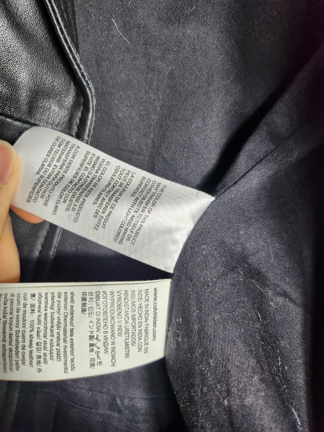 캘빈클라인 진 더블 라이더 자켓 상품이미지5