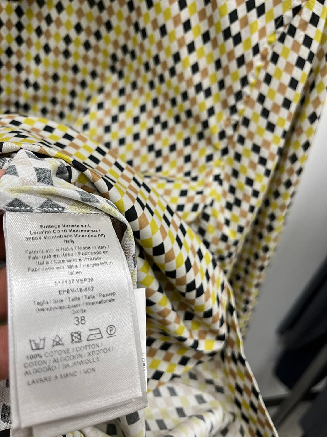 여) 보테가베네타 체크 셔츠  상품이미지6