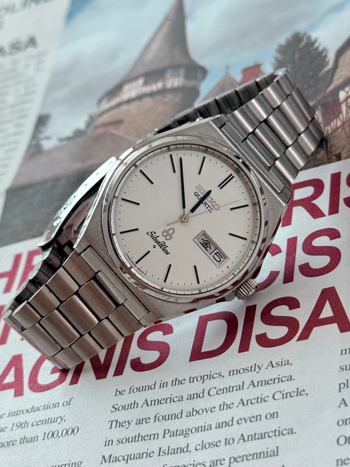 Seiko 세이코 쿼츠 SilverWave 데이 데이트 1979 상품이미지4