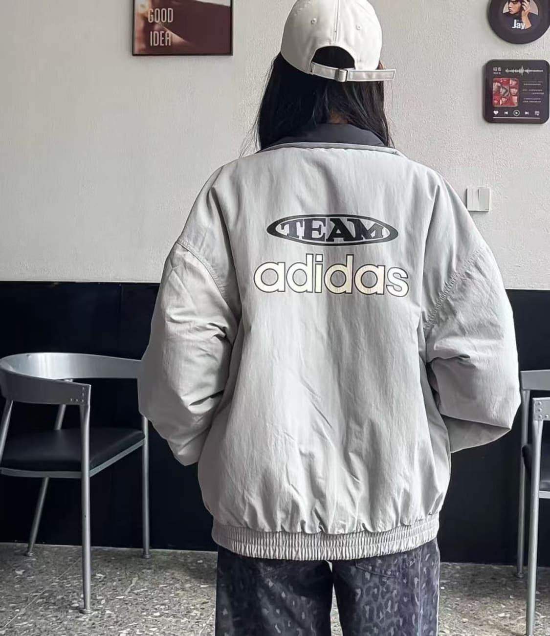 아디다스 오리지널 팀 터버서블 패디드 판매 상품이미지4