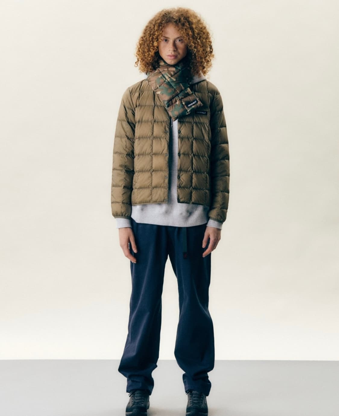 그라미치 코튼 팬츠 Double Navy 상품이미지4