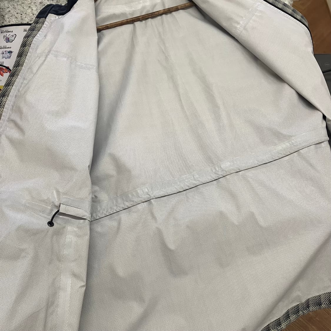 N252 오클리 체크 바람막이 자켓 상품이미지10