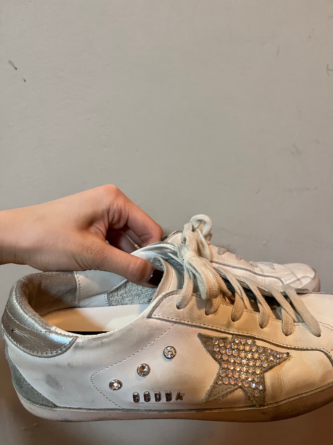 골든구스 슈퍼스타 실버탭 커스터마이즈드 상품이미지2