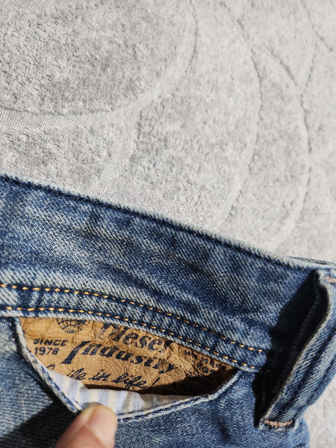 **디젤(Diesel) 빈티지 데미지 워싱 진 28 상품이미지7